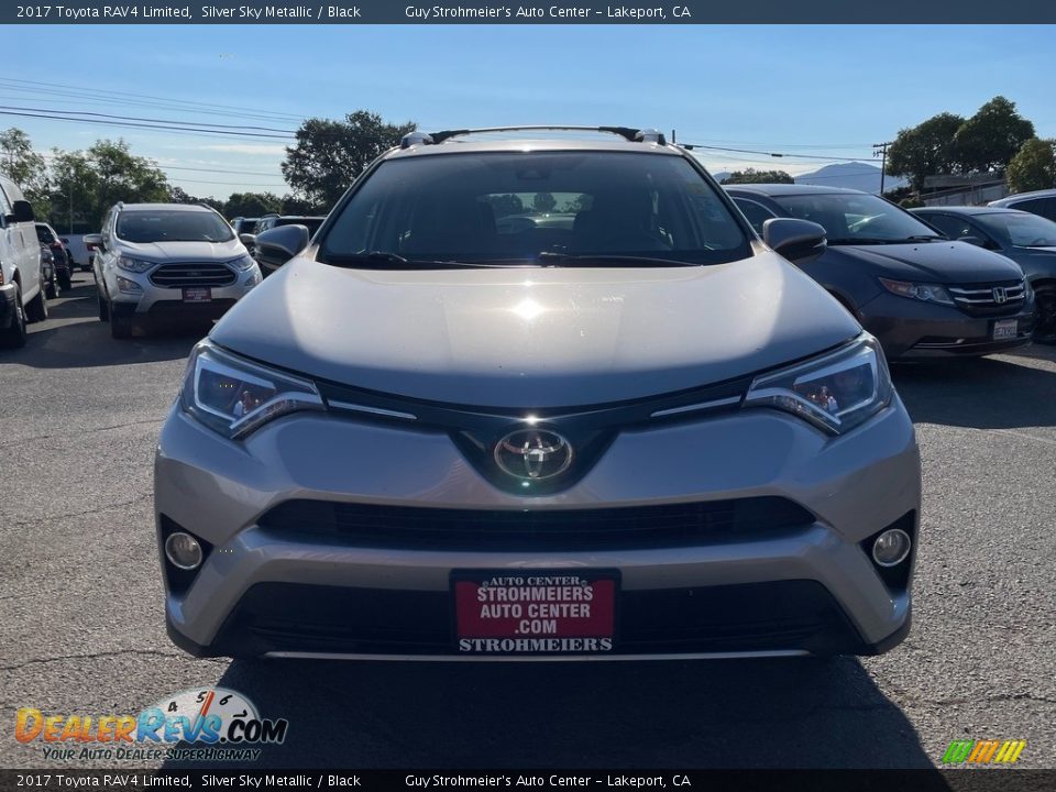 2017 Toyota RAV4 Limited Silver Sky Metallic / Black Photo #2