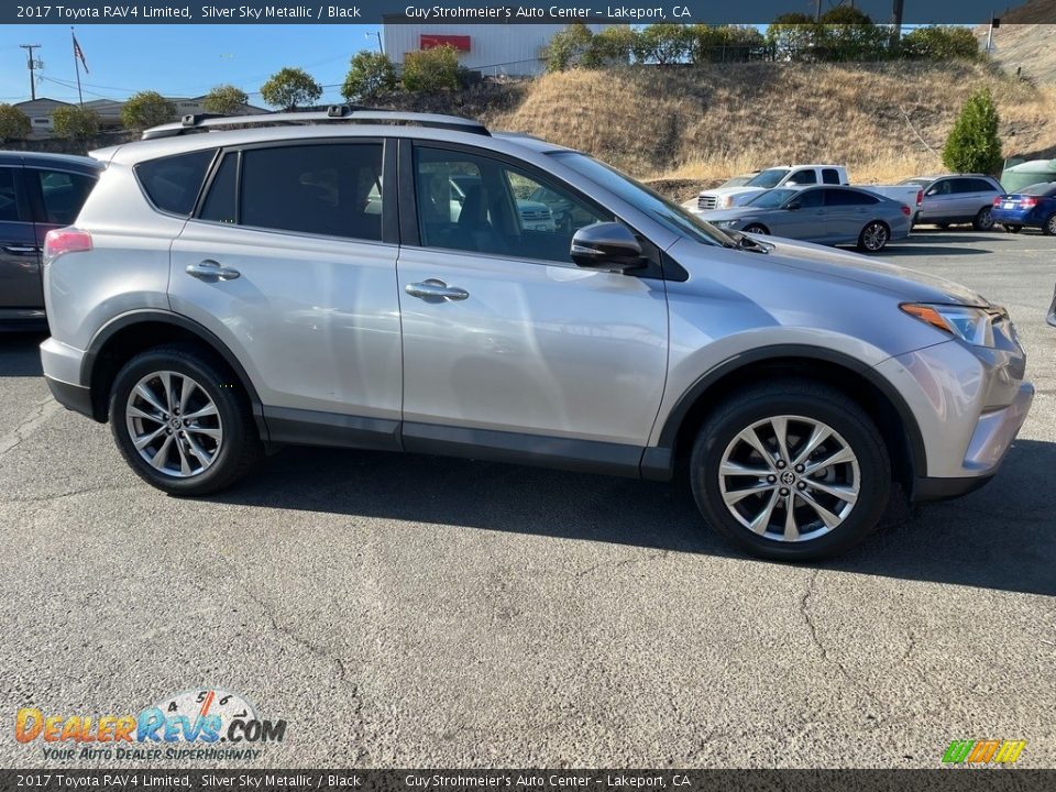 2017 Toyota RAV4 Limited Silver Sky Metallic / Black Photo #4