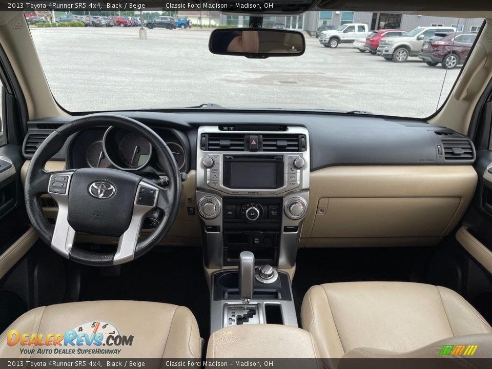 2013 Toyota 4Runner SR5 4x4 Black / Beige Photo #17
