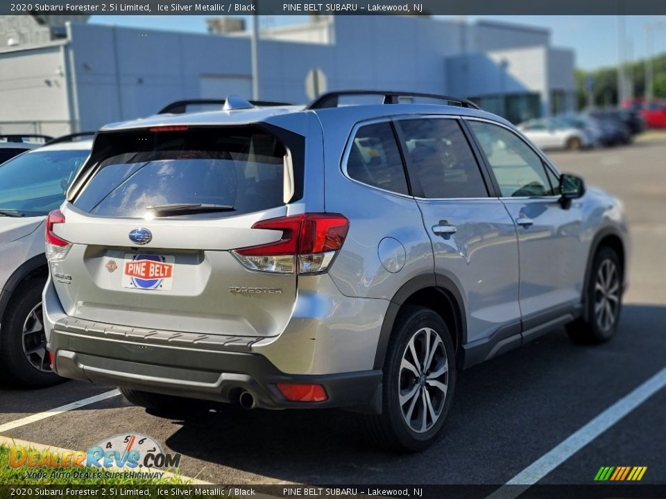 2020 Subaru Forester 2.5i Limited Ice Silver Metallic / Black Photo #6