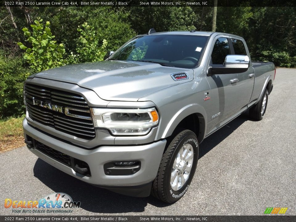 2022 Ram 2500 Laramie Crew Cab 4x4 Billet Silver Metallic / Black Photo #2