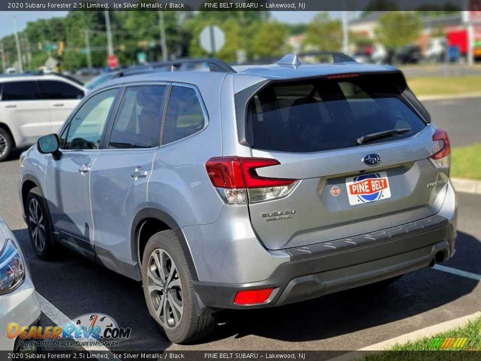 2020 Subaru Forester 2.5i Limited Ice Silver Metallic / Black Photo #8