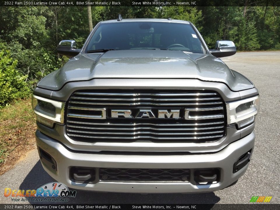 2022 Ram 2500 Laramie Crew Cab 4x4 Billet Silver Metallic / Black Photo #3