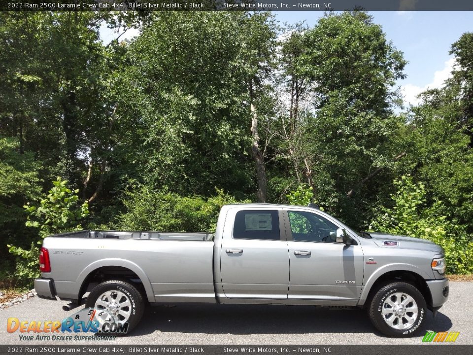 2022 Ram 2500 Laramie Crew Cab 4x4 Billet Silver Metallic / Black Photo #5