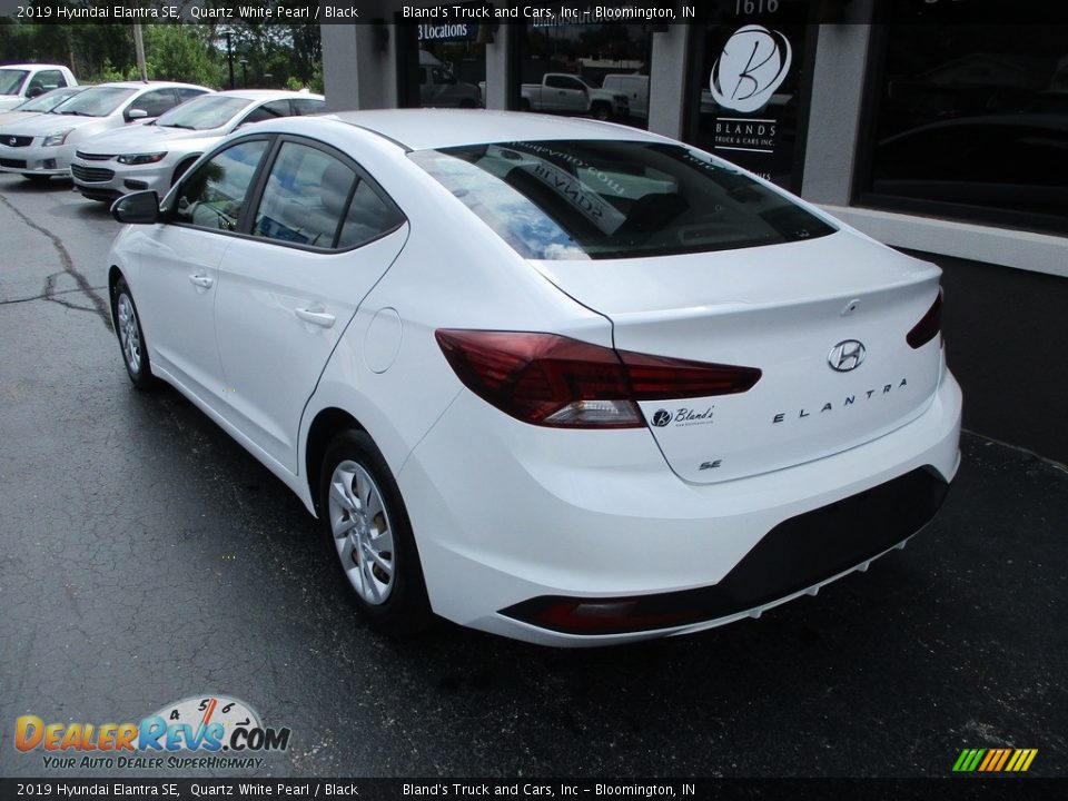 2019 Hyundai Elantra SE Quartz White Pearl / Black Photo #3