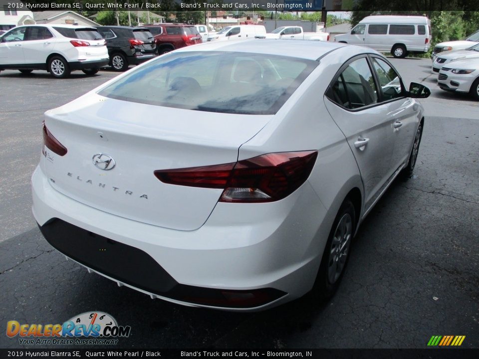 2019 Hyundai Elantra SE Quartz White Pearl / Black Photo #4