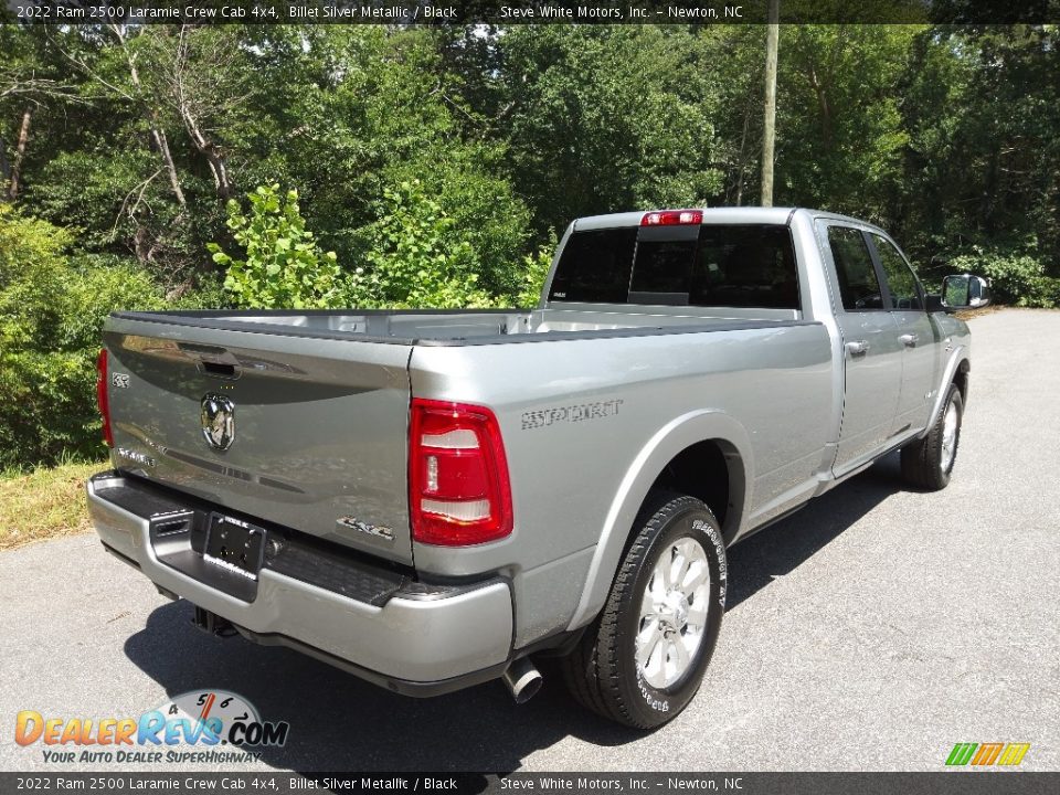 2022 Ram 2500 Laramie Crew Cab 4x4 Billet Silver Metallic / Black Photo #6