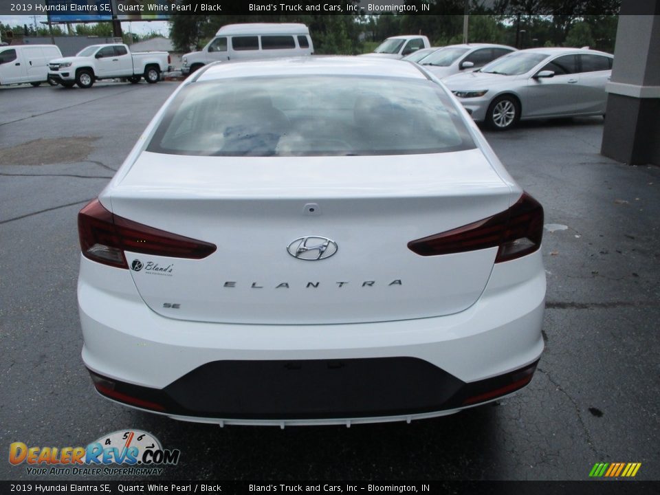 2019 Hyundai Elantra SE Quartz White Pearl / Black Photo #23