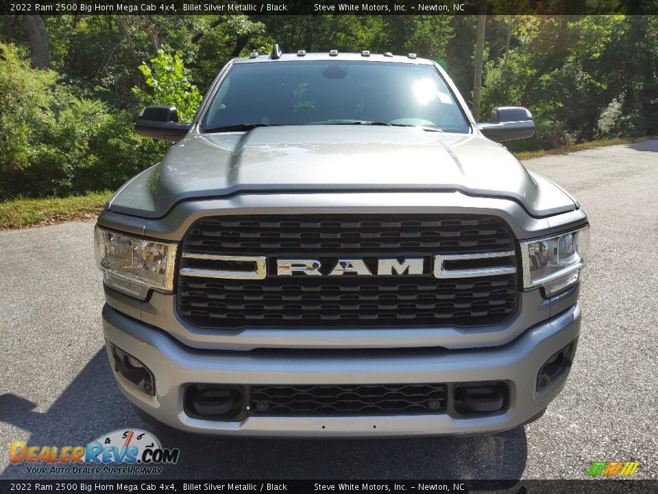 2022 Ram 2500 Big Horn Mega Cab 4x4 Billet Silver Metallic / Black Photo #3