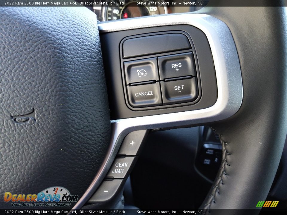 2022 Ram 2500 Big Horn Mega Cab 4x4 Steering Wheel Photo #21