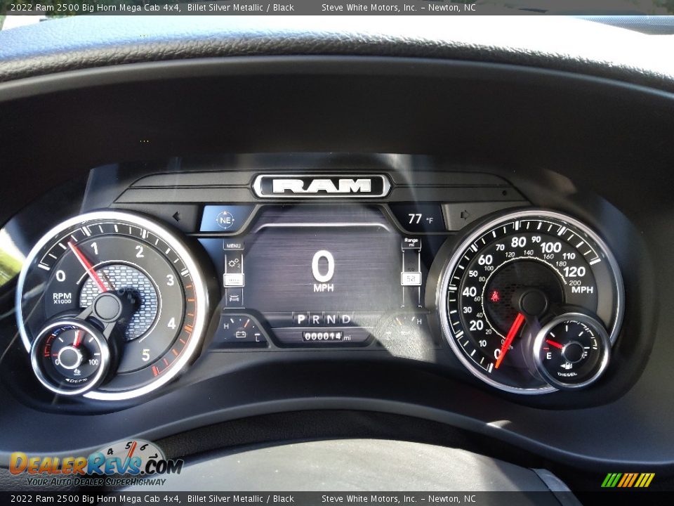 2022 Ram 2500 Big Horn Mega Cab 4x4 Gauges Photo #22