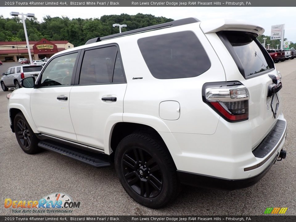 2019 Toyota 4Runner Limited 4x4 Blizzard White Pearl / Black Photo #3