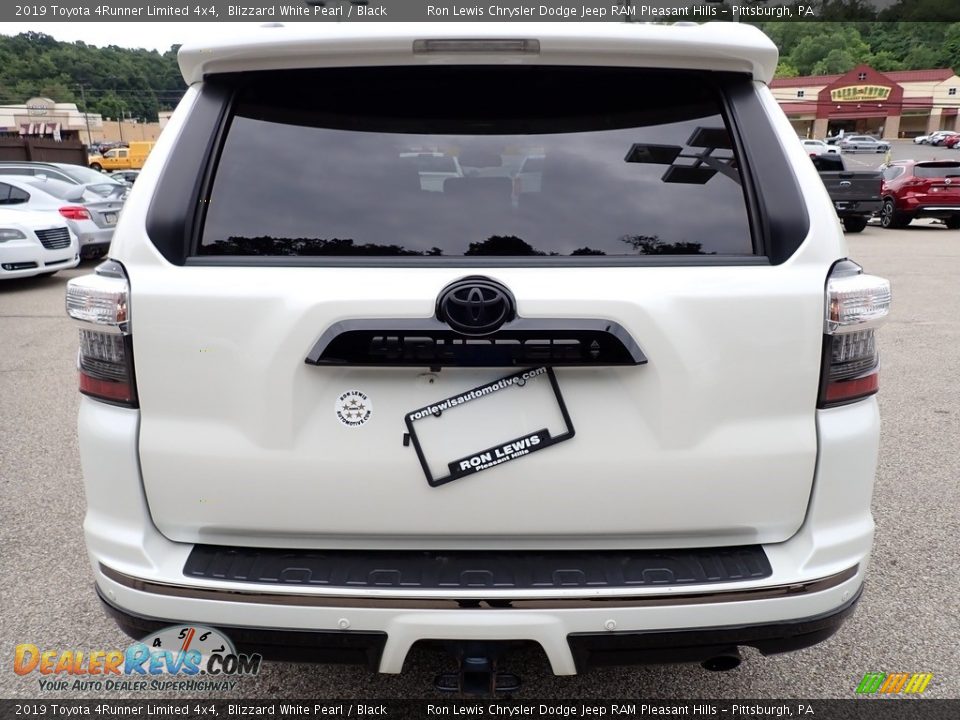 2019 Toyota 4Runner Limited 4x4 Blizzard White Pearl / Black Photo #4