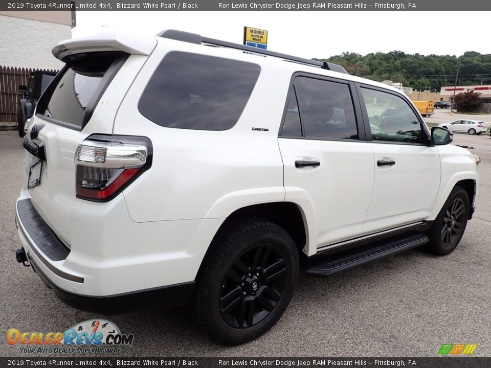2019 Toyota 4Runner Limited 4x4 Blizzard White Pearl / Black Photo #6