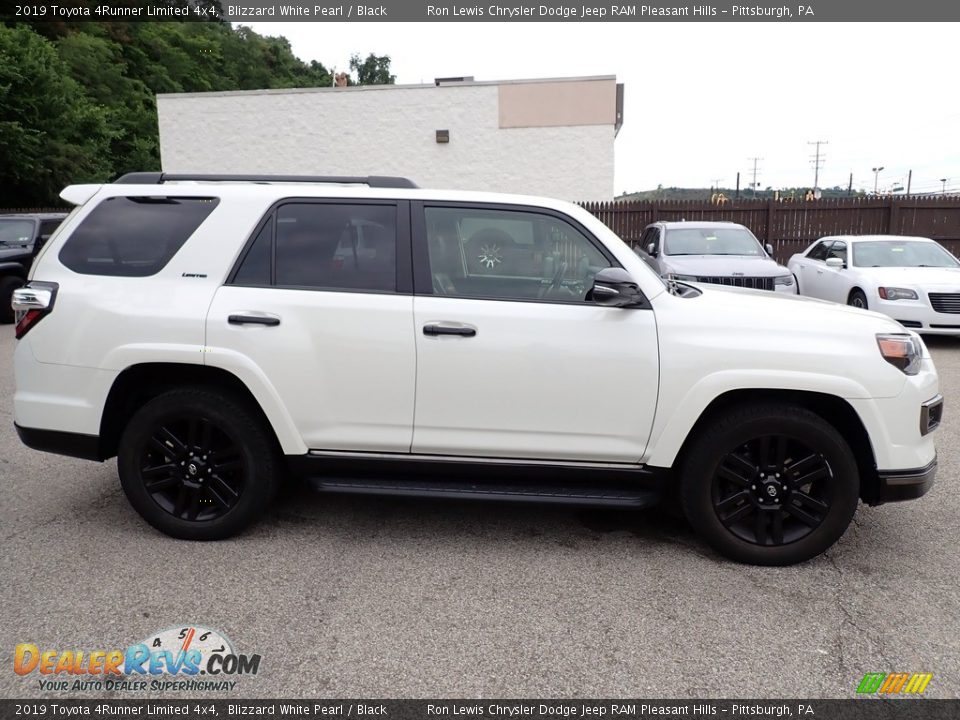 2019 Toyota 4Runner Limited 4x4 Blizzard White Pearl / Black Photo #7