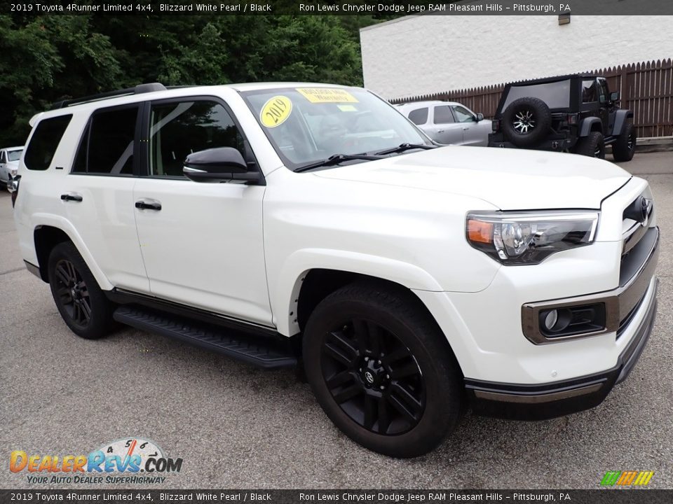 2019 Toyota 4Runner Limited 4x4 Blizzard White Pearl / Black Photo #8