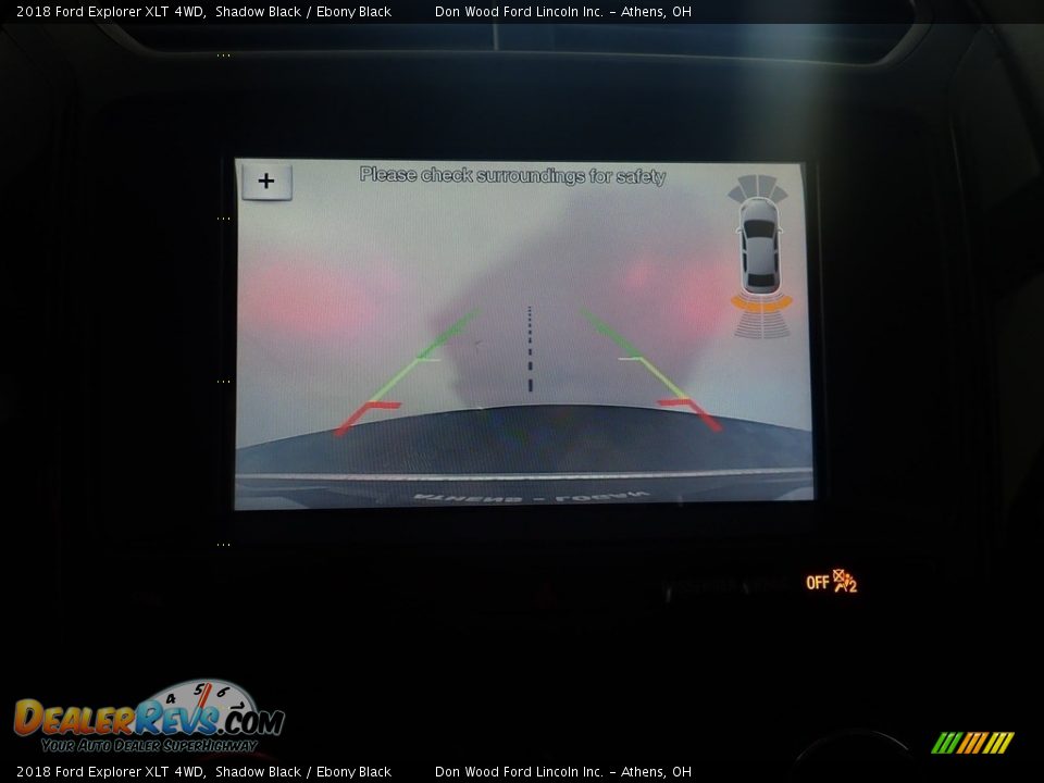 2018 Ford Explorer XLT 4WD Shadow Black / Ebony Black Photo #4