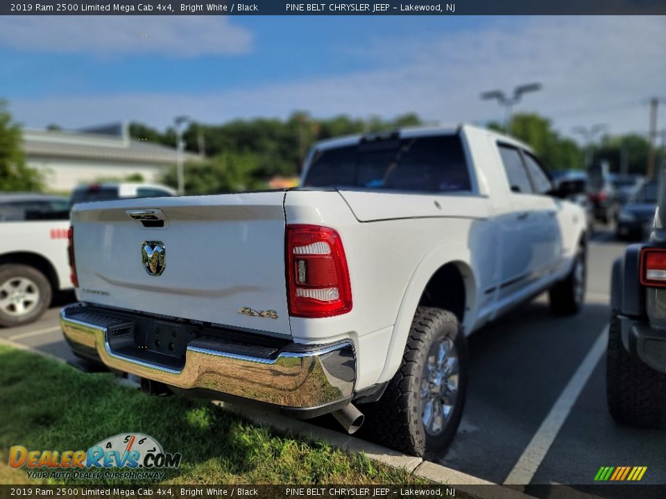 2019 Ram 2500 Limited Mega Cab 4x4 Bright White / Black Photo #4