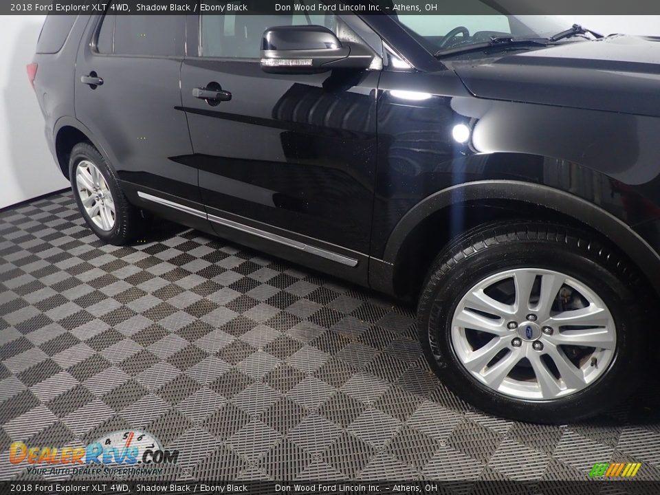 2018 Ford Explorer XLT 4WD Shadow Black / Ebony Black Photo #6