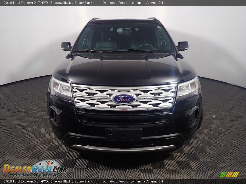 2018 Ford Explorer XLT 4WD Shadow Black / Ebony Black Photo #7