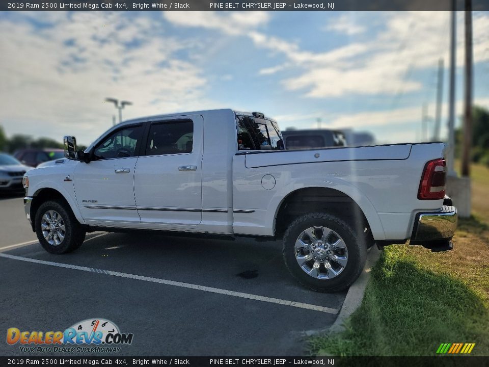 Bright White 2019 Ram 2500 Limited Mega Cab 4x4 Photo #8