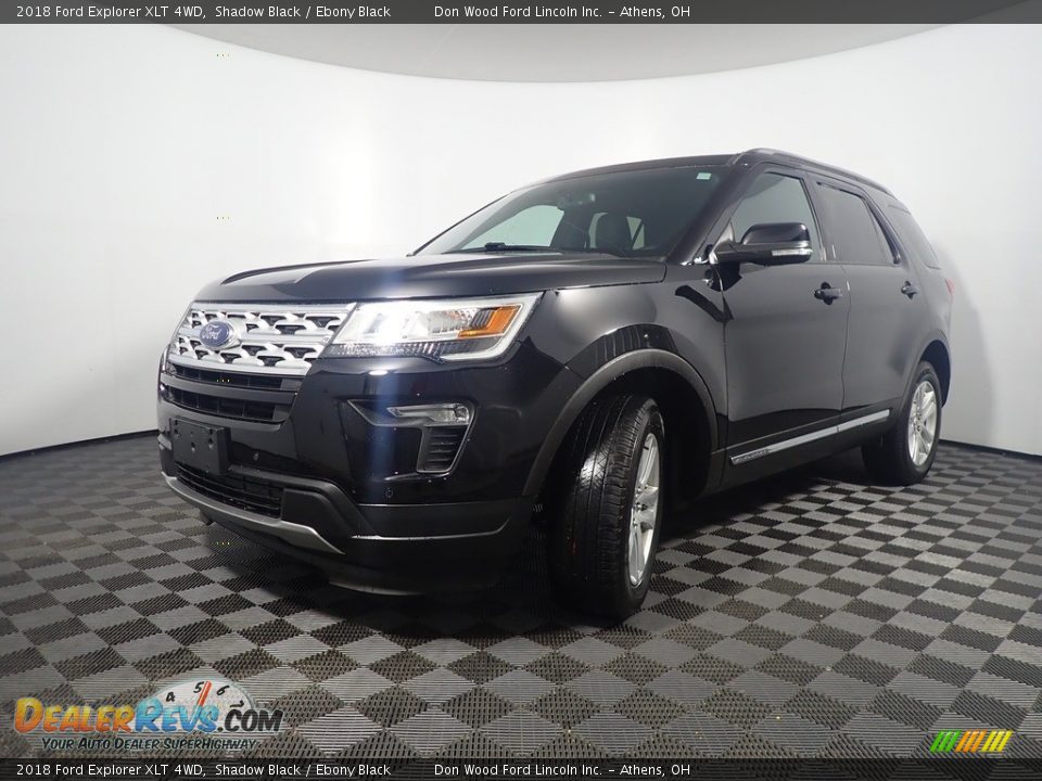 2018 Ford Explorer XLT 4WD Shadow Black / Ebony Black Photo #10