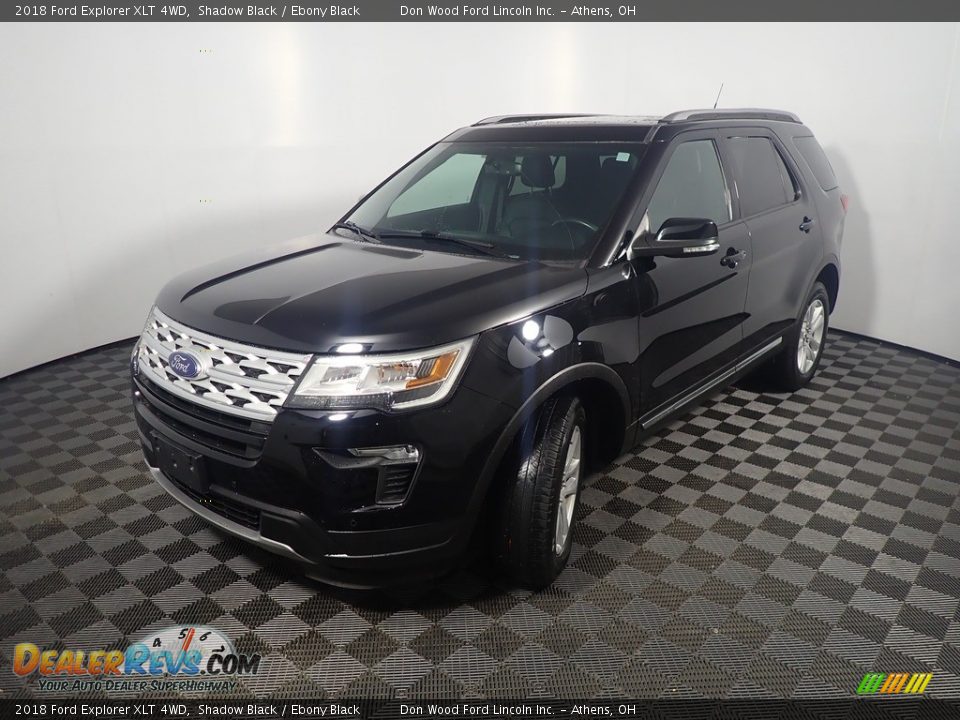 2018 Ford Explorer XLT 4WD Shadow Black / Ebony Black Photo #11