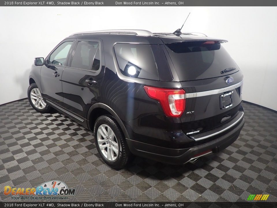 2018 Ford Explorer XLT 4WD Shadow Black / Ebony Black Photo #14