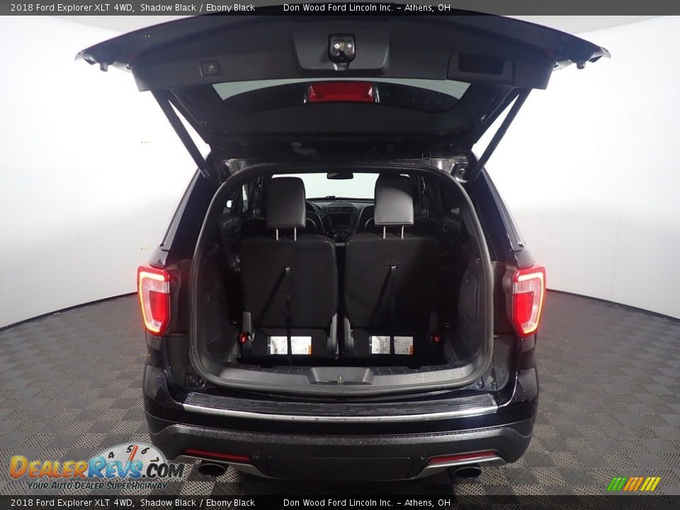 2018 Ford Explorer XLT 4WD Shadow Black / Ebony Black Photo #16