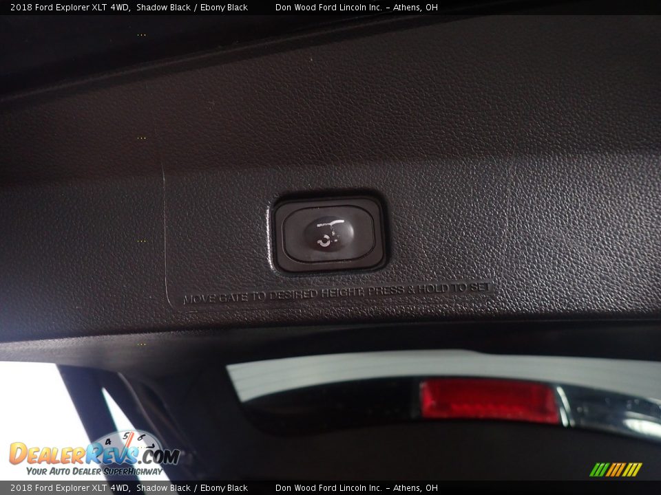 2018 Ford Explorer XLT 4WD Shadow Black / Ebony Black Photo #17