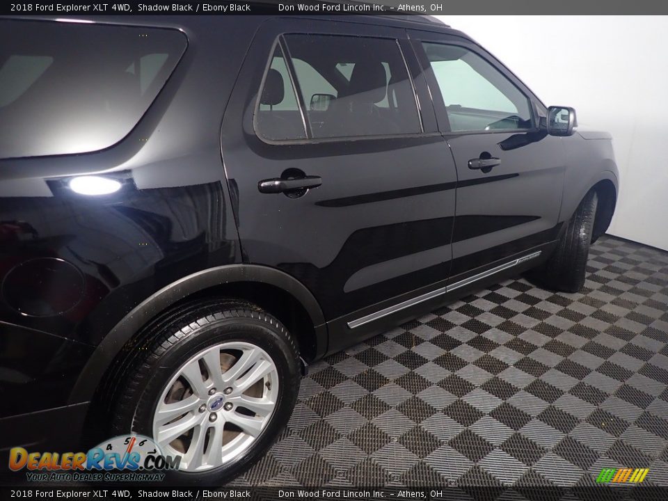 2018 Ford Explorer XLT 4WD Shadow Black / Ebony Black Photo #22
