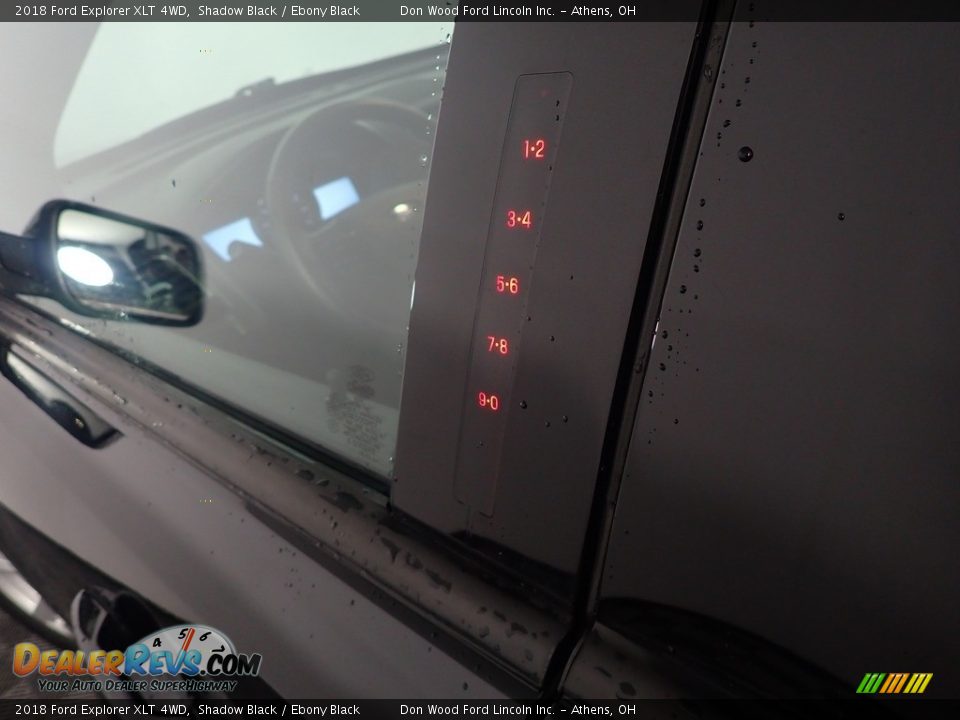 2018 Ford Explorer XLT 4WD Shadow Black / Ebony Black Photo #23