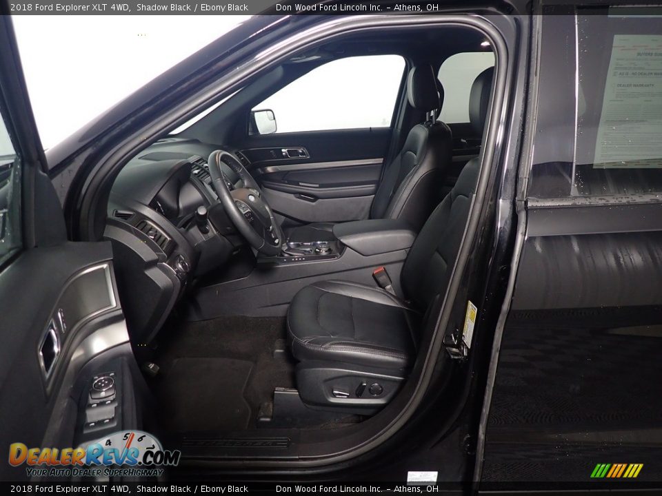 2018 Ford Explorer XLT 4WD Shadow Black / Ebony Black Photo #26