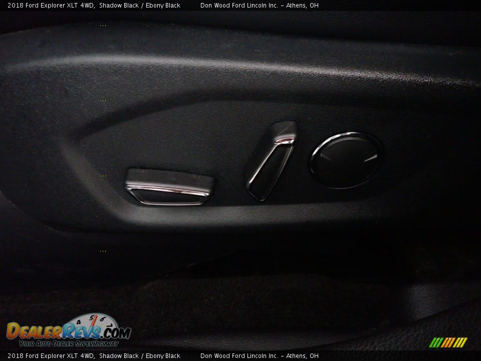 2018 Ford Explorer XLT 4WD Shadow Black / Ebony Black Photo #27