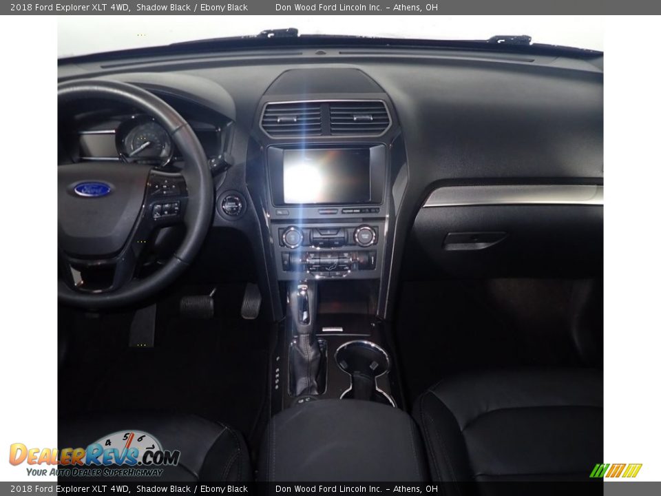 2018 Ford Explorer XLT 4WD Shadow Black / Ebony Black Photo #29