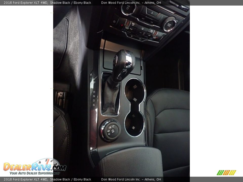 2018 Ford Explorer XLT 4WD Shadow Black / Ebony Black Photo #36