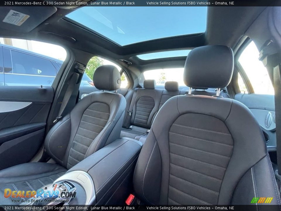 Front Seat of 2021 Mercedes-Benz C 300 Sedan Night Edition Photo #6