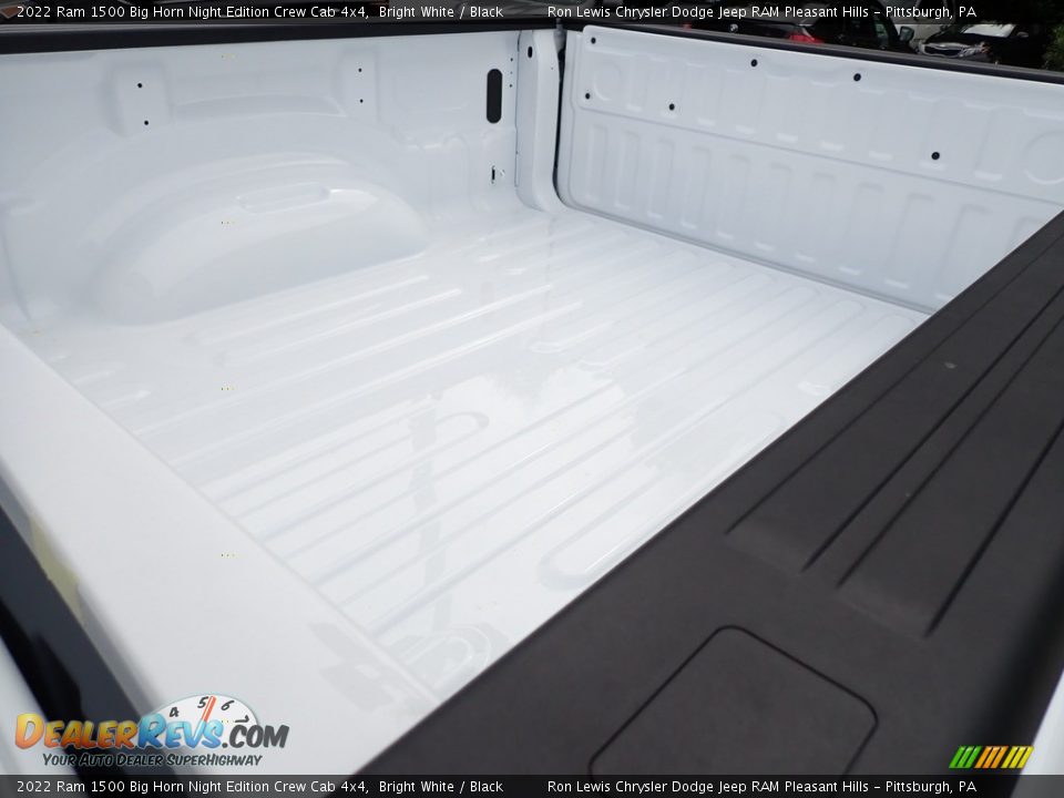 2022 Ram 1500 Big Horn Night Edition Crew Cab 4x4 Bright White / Black Photo #12