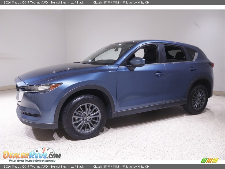 2020 Mazda CX-5 Touring AWD Eternal Blue Mica / Black Photo #3