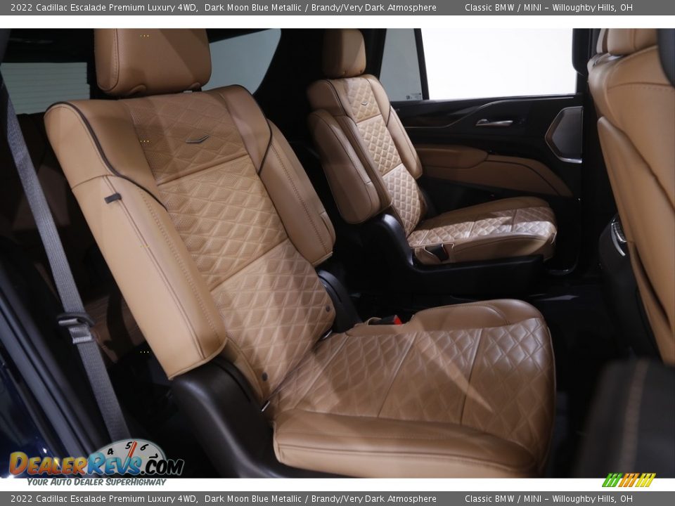 Rear Seat of 2022 Cadillac Escalade Premium Luxury 4WD Photo #20