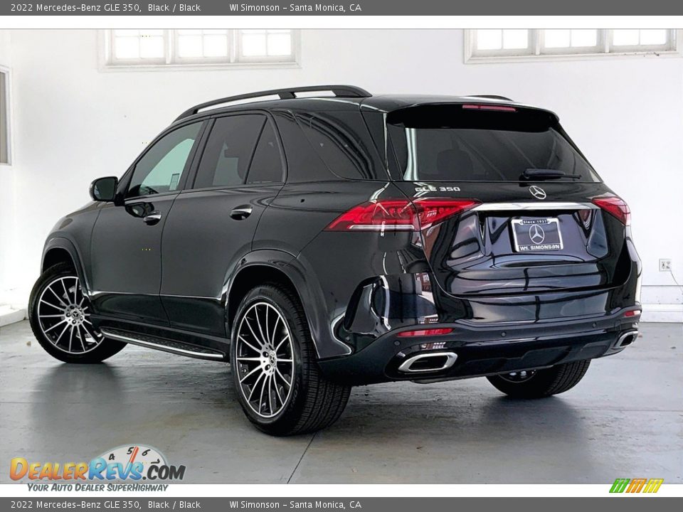 2022 Mercedes-Benz GLE 350 Black / Black Photo #2