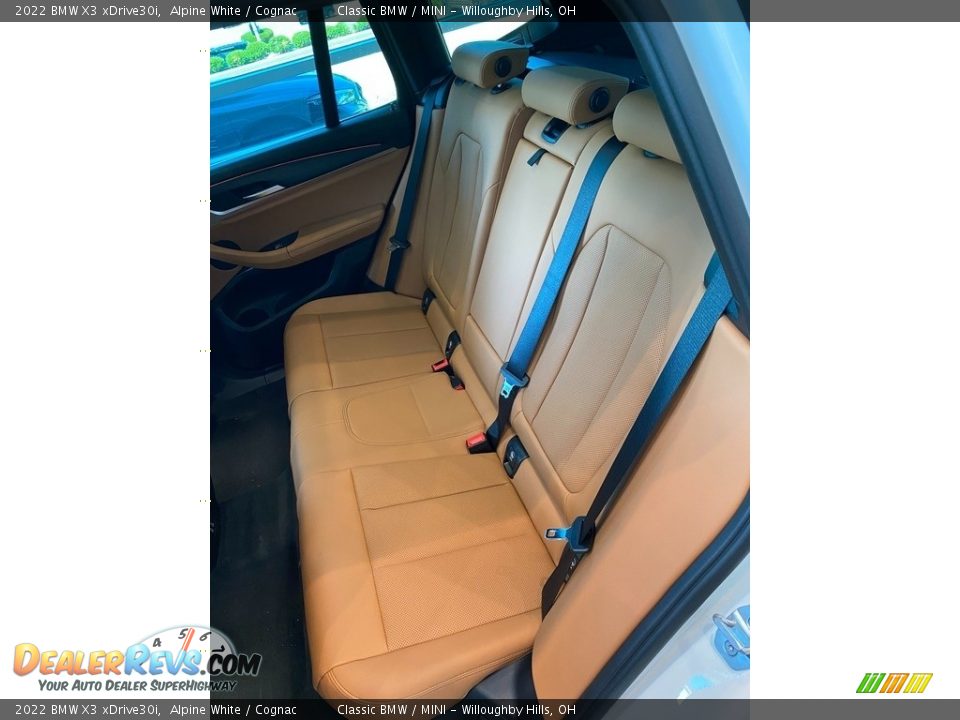 Rear Seat of 2022 BMW X3 xDrive30i Photo #5