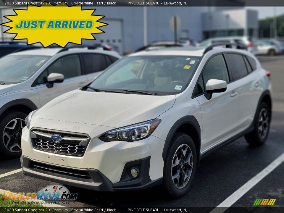 2020 Subaru Crosstrek 2.0 Premium Crystal White Pearl / Black Photo #1