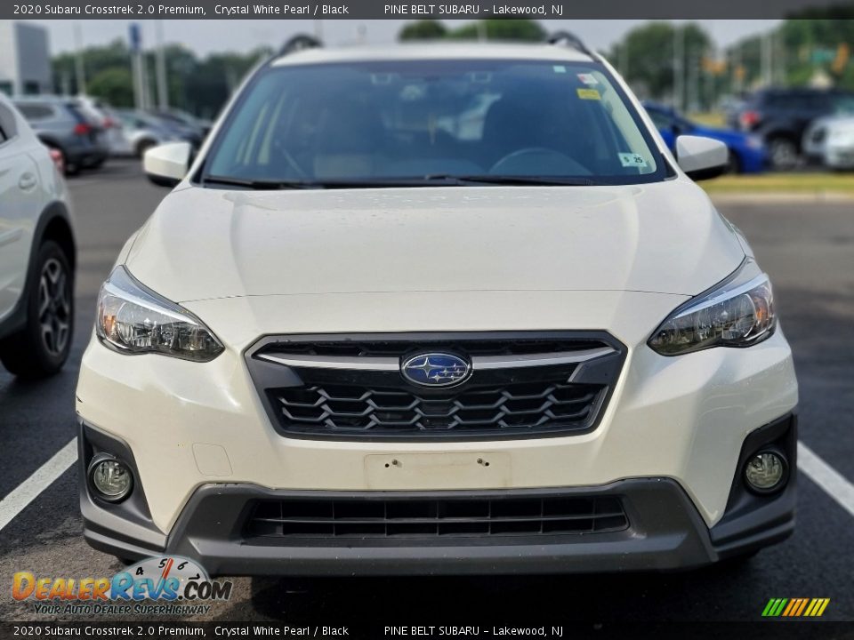 2020 Subaru Crosstrek 2.0 Premium Crystal White Pearl / Black Photo #2