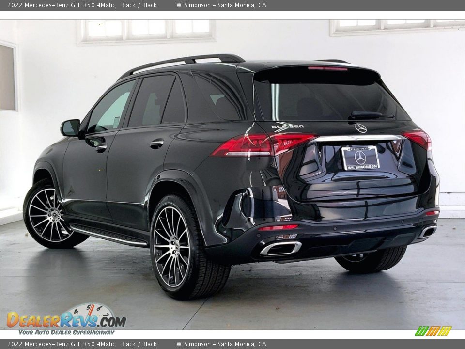 2022 Mercedes-Benz GLE 350 4Matic Black / Black Photo #2