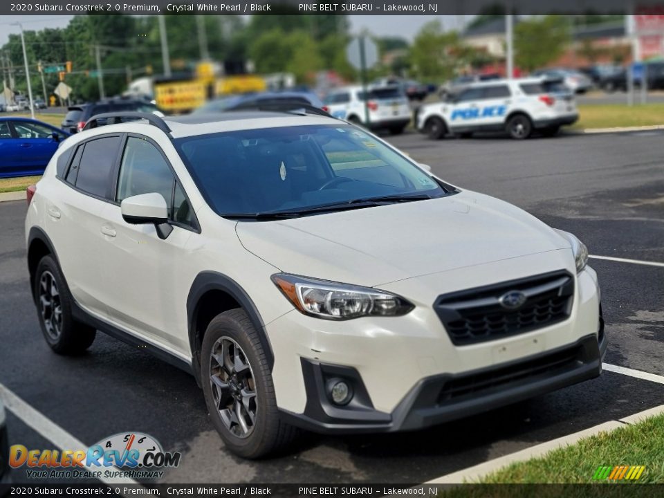 2020 Subaru Crosstrek 2.0 Premium Crystal White Pearl / Black Photo #3