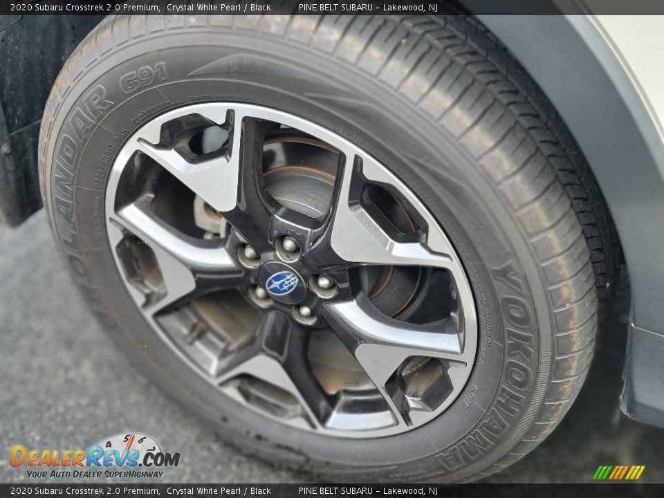 2020 Subaru Crosstrek 2.0 Premium Crystal White Pearl / Black Photo #4