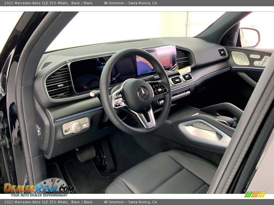 2022 Mercedes-Benz GLE 350 4Matic Black / Black Photo #4