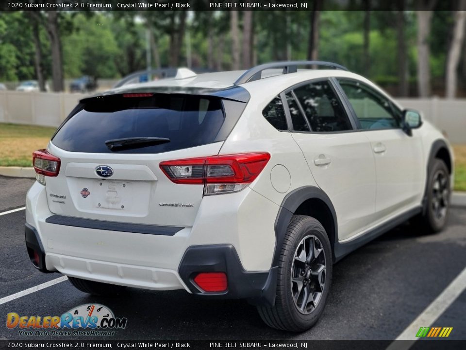 2020 Subaru Crosstrek 2.0 Premium Crystal White Pearl / Black Photo #5