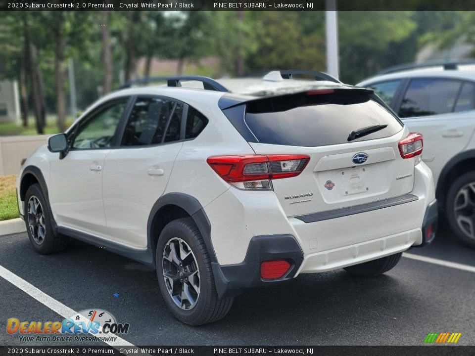 2020 Subaru Crosstrek 2.0 Premium Crystal White Pearl / Black Photo #7